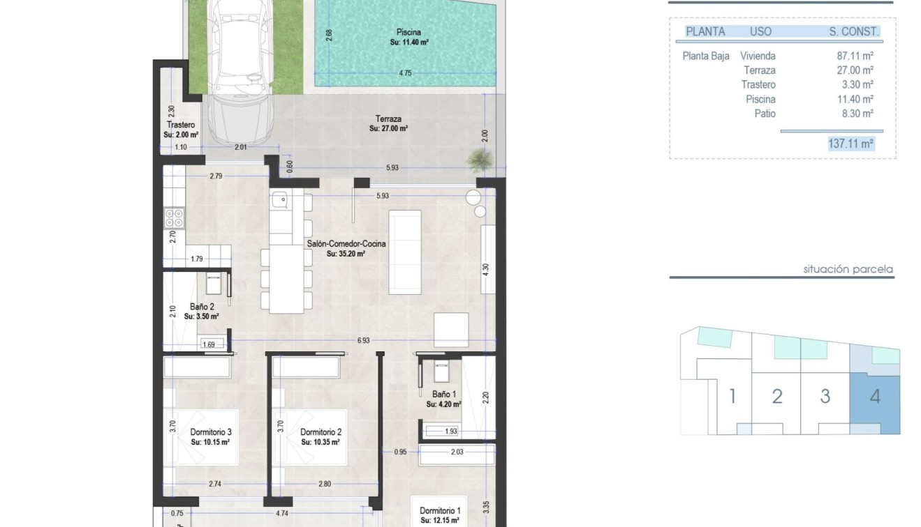 Nieuwbouw - Bungalow - San Pedro del Pinatar - Las esperanzas