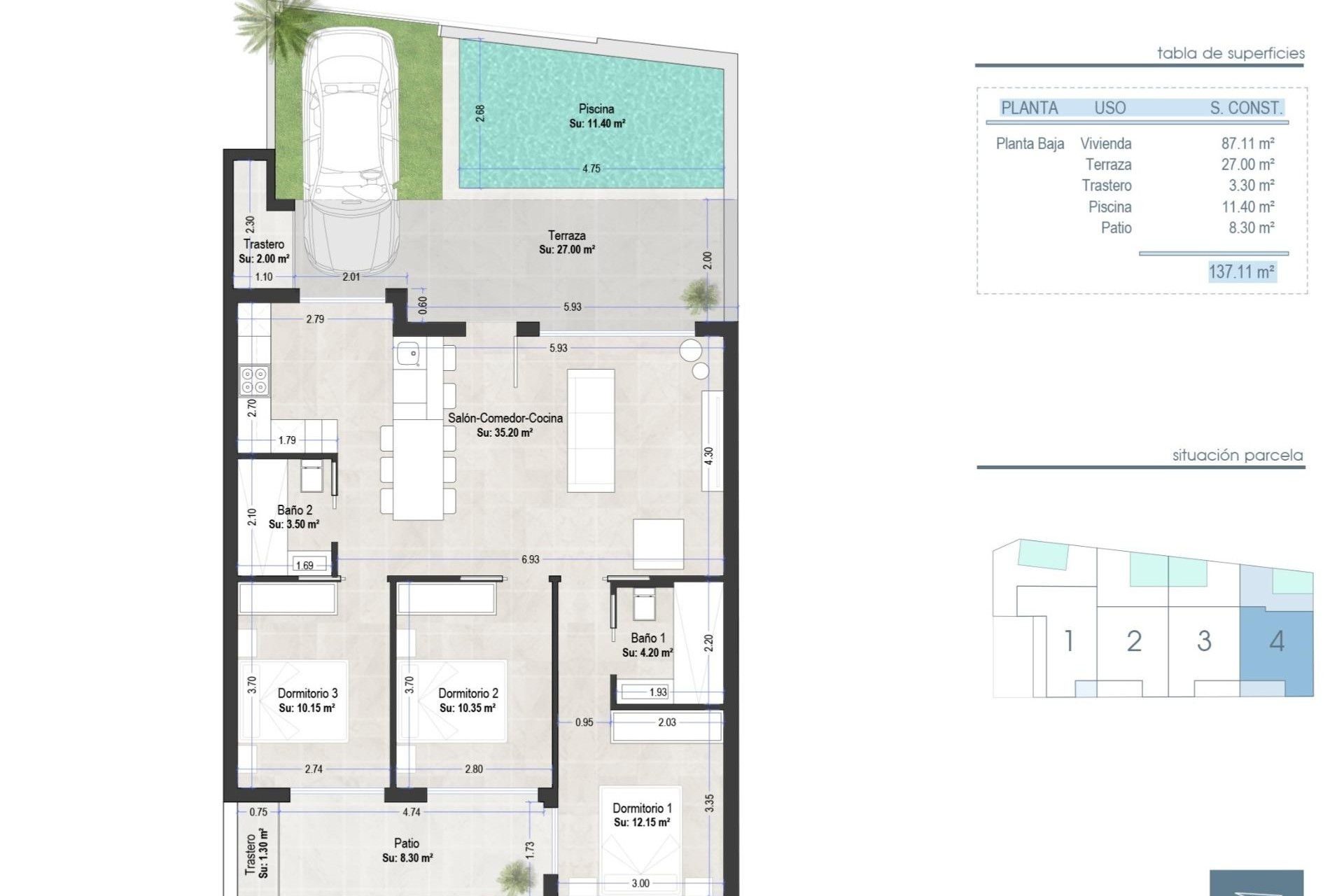 Nieuwbouw - Bungalow - San Pedro del Pinatar - Las esperanzas