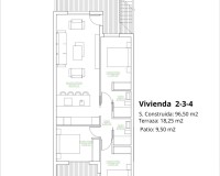 Nieuwbouw - Bungalow - San Pedro del Pinatar - Los antolinos