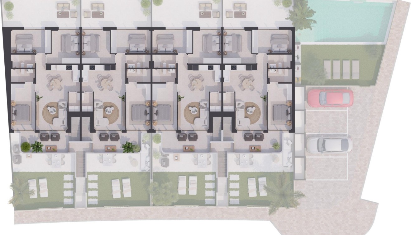 Nieuwbouw - Bungalow - San Pedro del Pinatar - Los Cuarteros