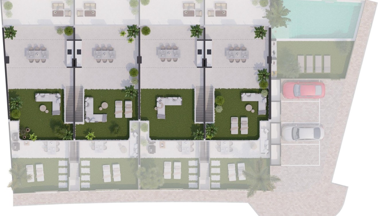 Nieuwbouw - Bungalow - San Pedro del Pinatar - Los Cuarteros