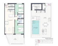 Nieuwbouw - Penthouse - Benijófar - Pueblo