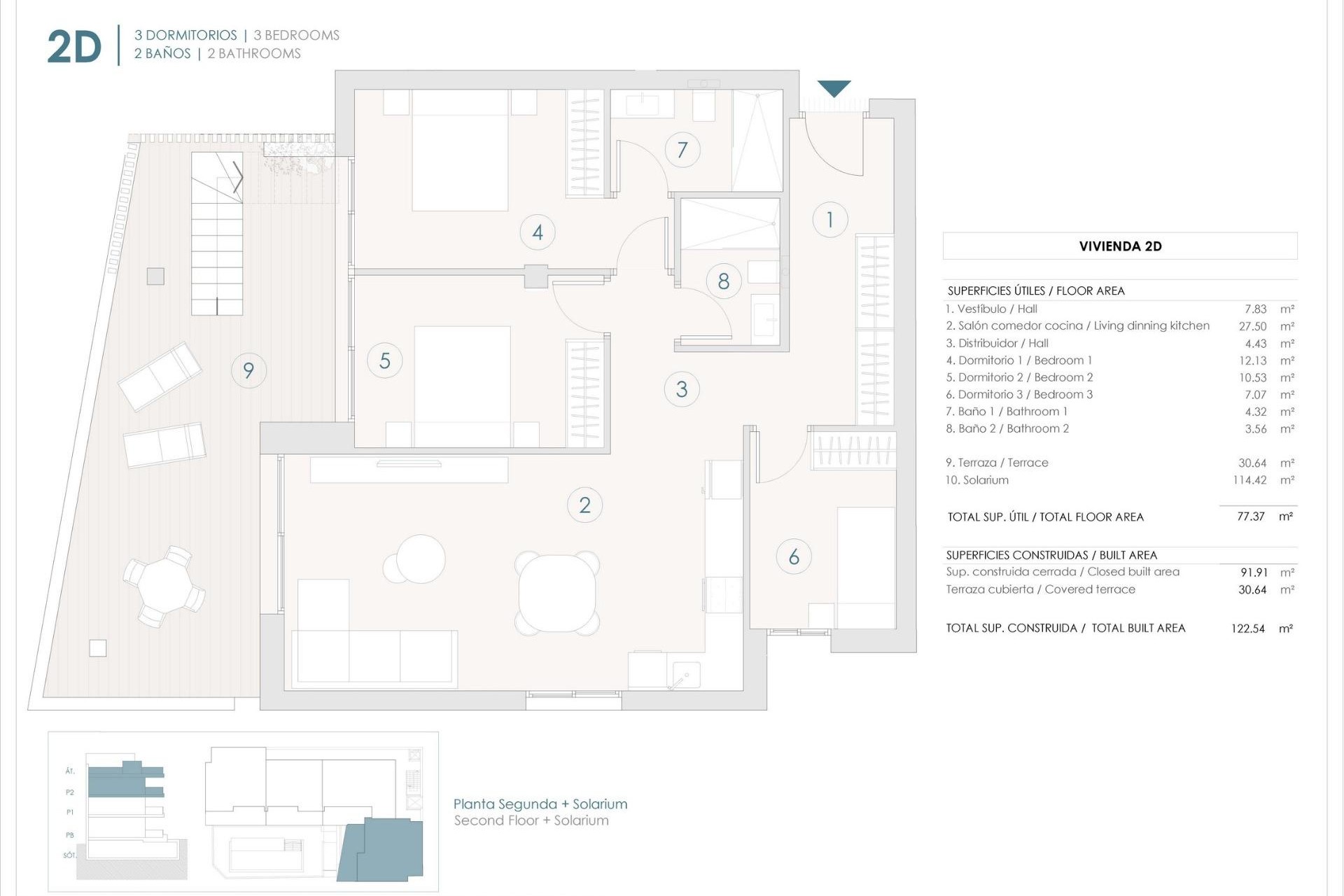 Nieuwbouw - Penthouse - Benijófar - Pueblo