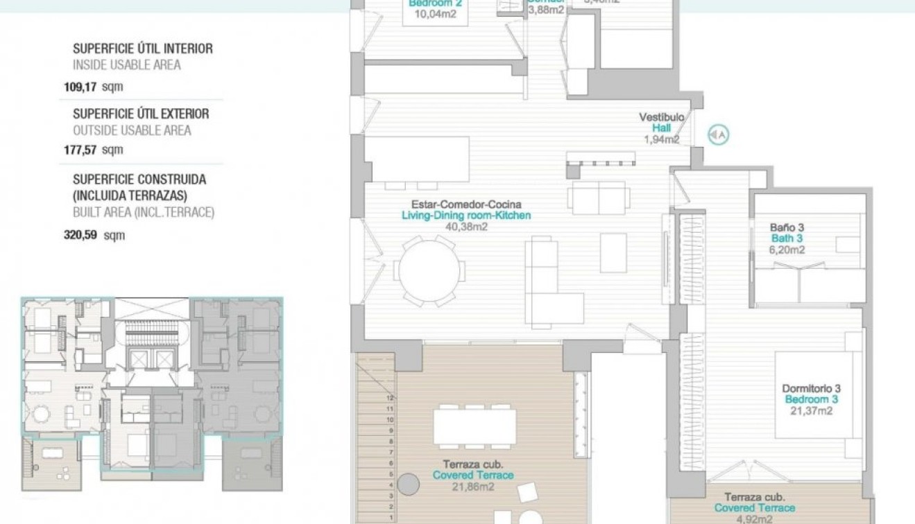 Nieuwbouw - Penthouse - Calpe - Playa del Bol