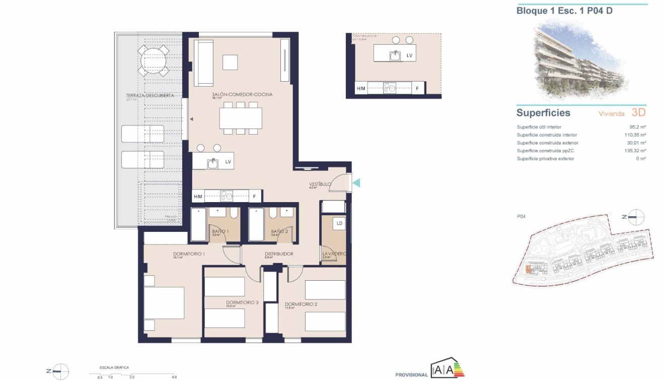 Nieuwbouw - Penthouse - Denia - Playa de La Almadraba
