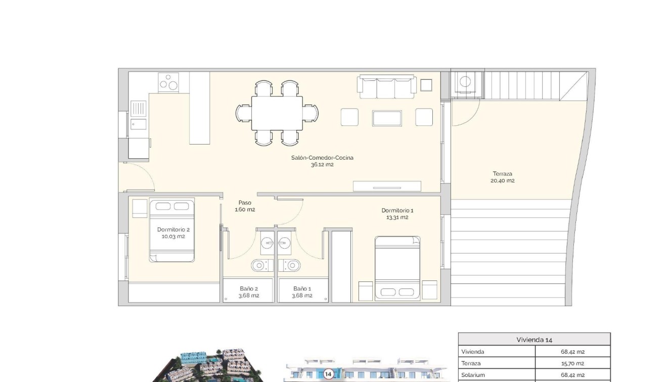 Nieuwbouw - Penthouse - Finestrat - Puig Campana Golf