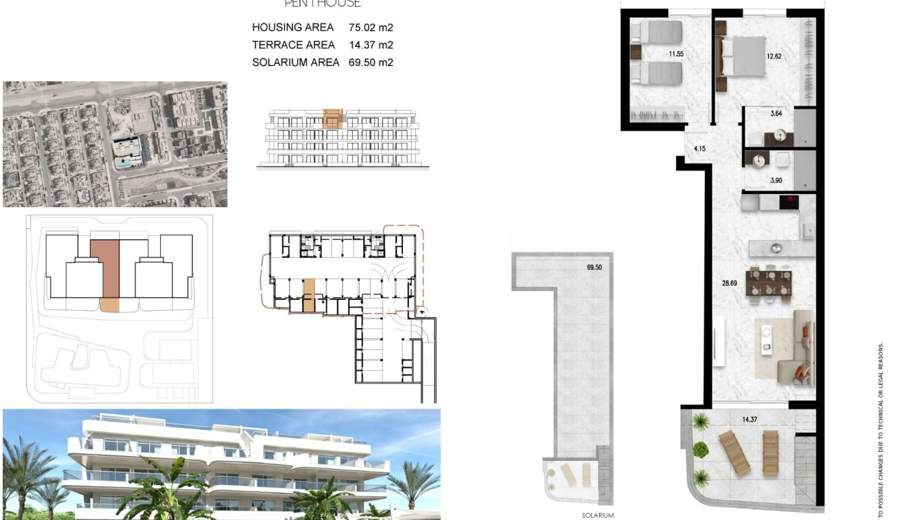 Nieuwbouw - Penthouse - Orihuela costa - Lomas de Cabo Roig