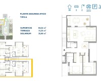 Nieuwbouw - Penthouse - San Pedro del Pinatar - Pueblo