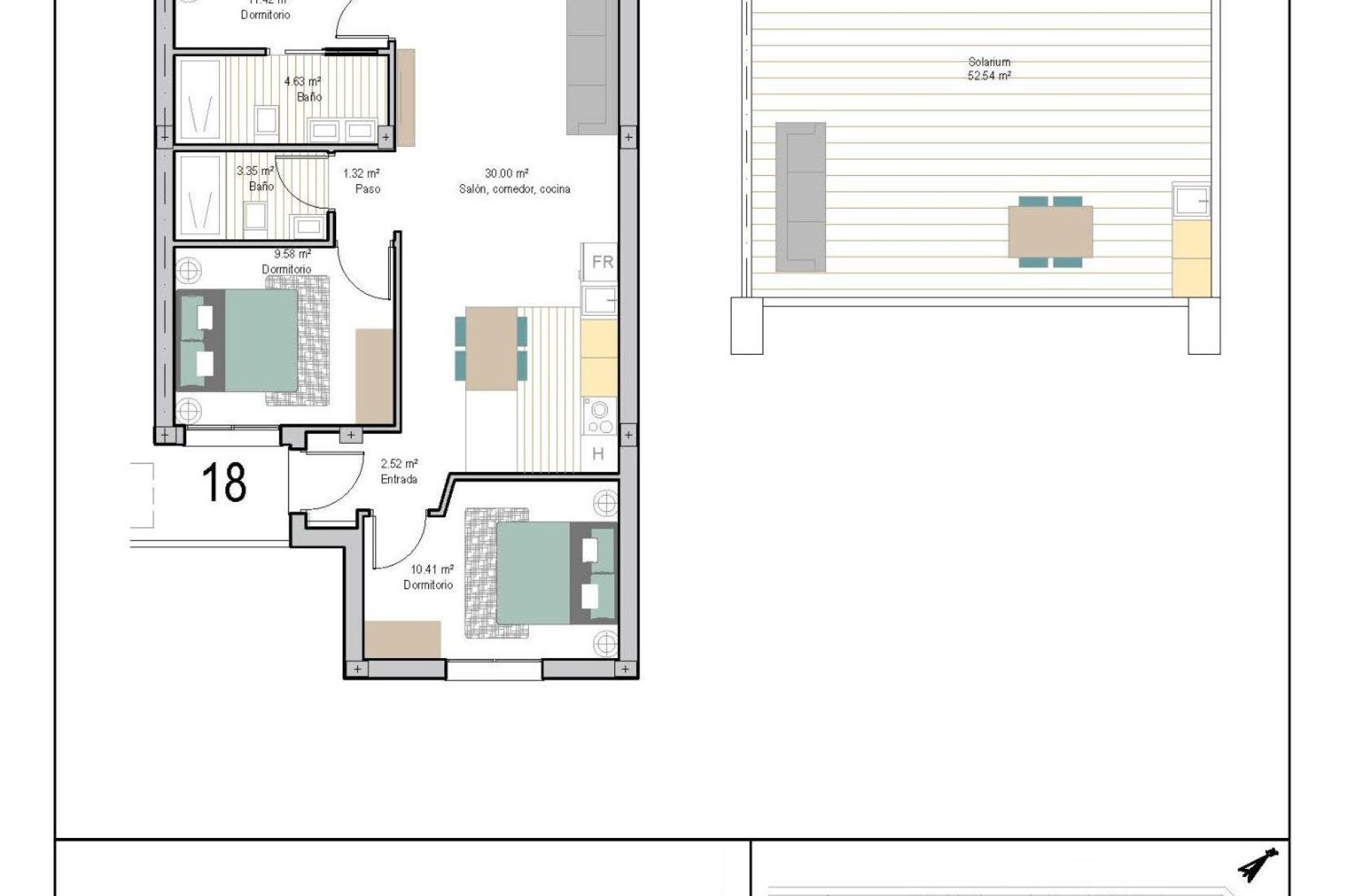 Nieuwbouw - Penthouse - Torre Pacheco - San Cayetano