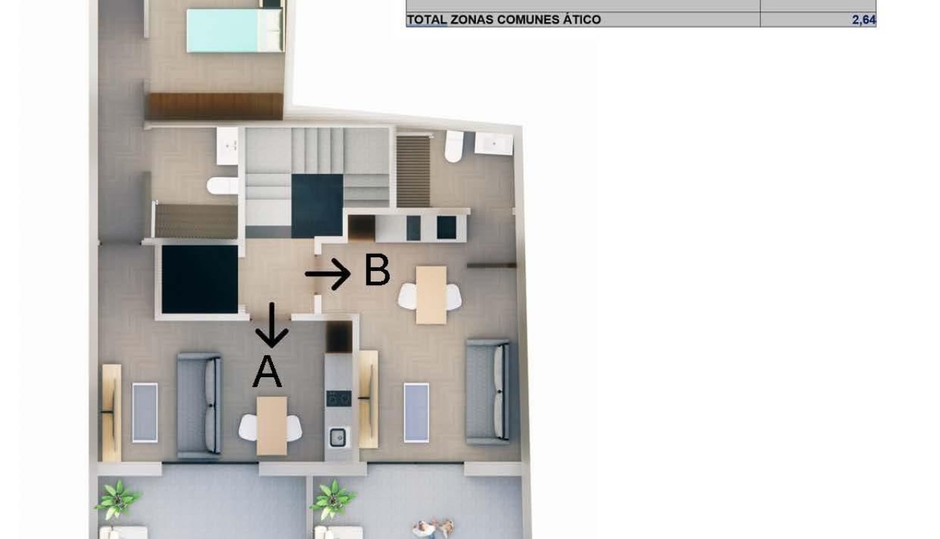 Nieuwbouw - Penthouse - Torrevieja - Centro