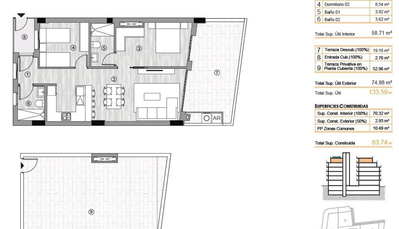 Nieuwbouw - Penthouse - Torrevieja - Centro