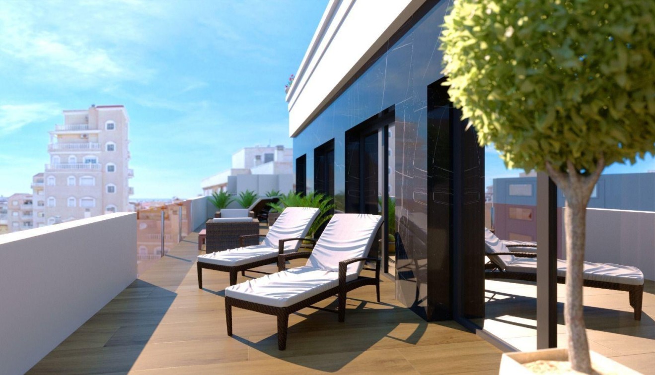 Nieuwbouw - Penthouse - Torrevieja - Parque de las Naciones