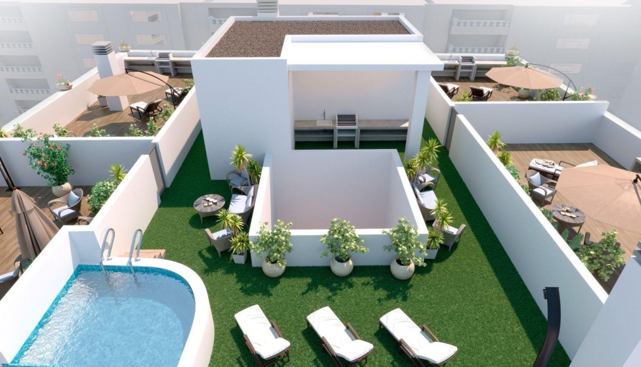 Nieuwbouw - Penthouse - Torrevieja - Parque de las Naciones