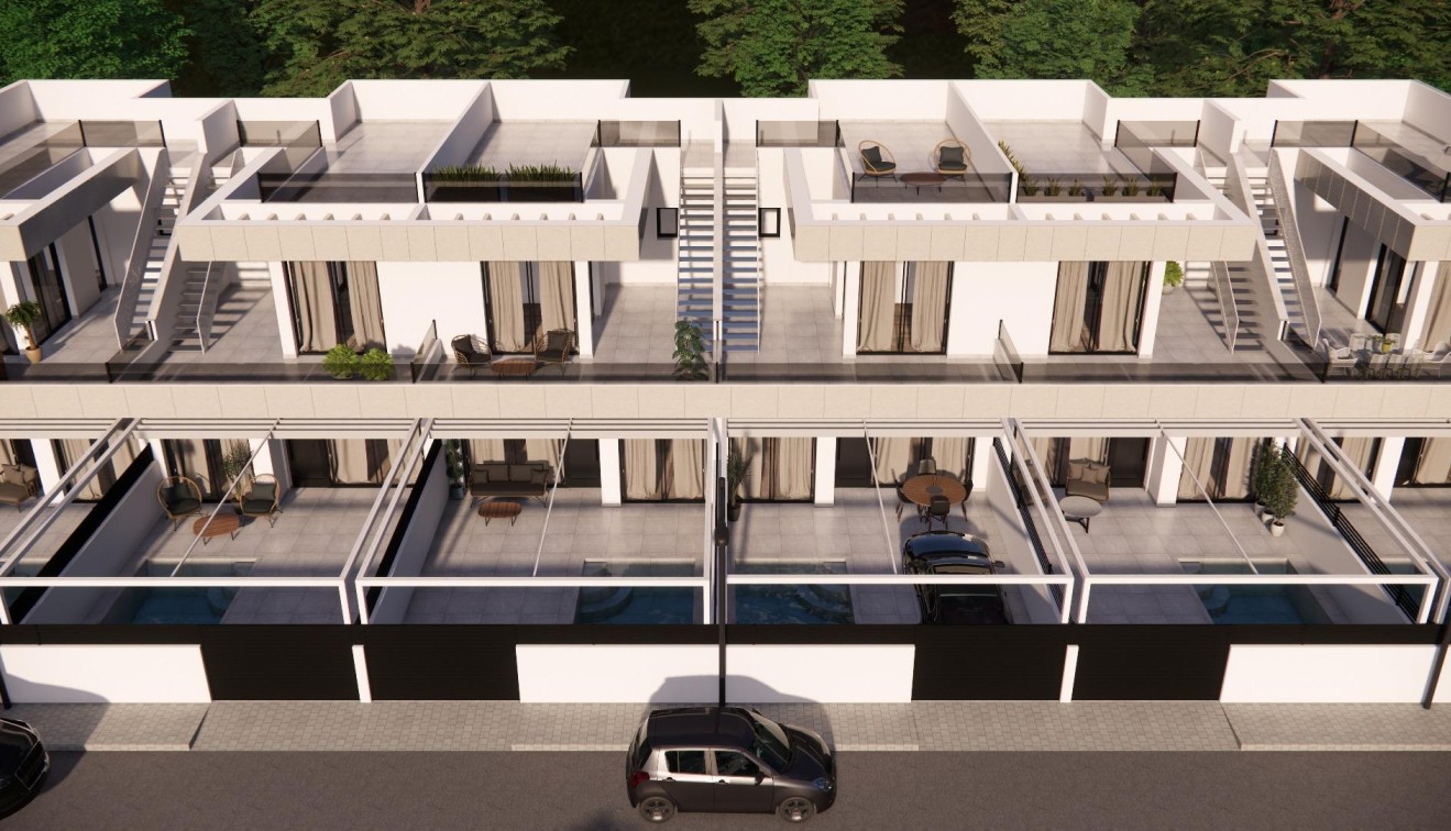 Nieuwbouw - Town House - Ciudad Quesada - Rojales - Pueblo