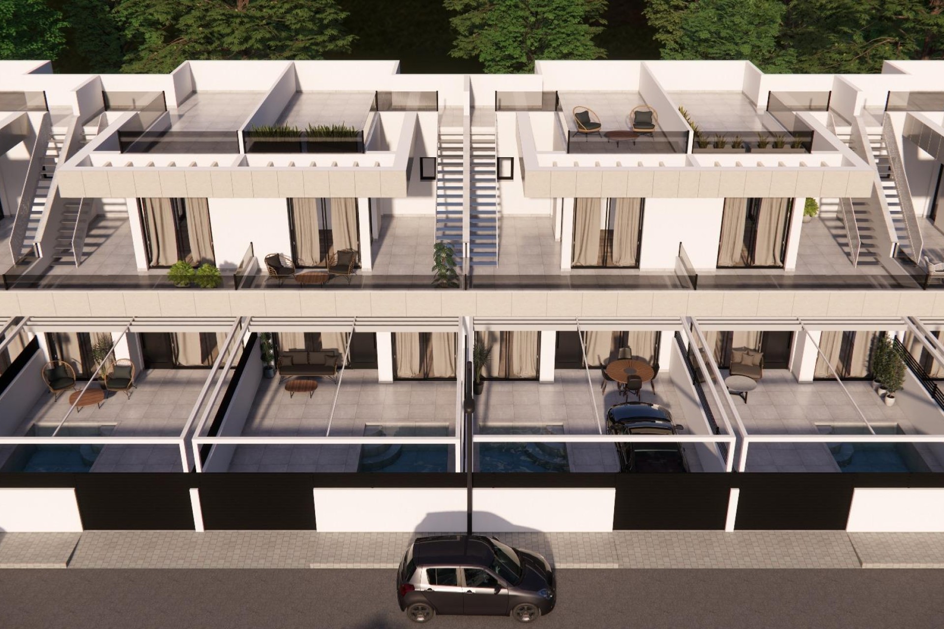 Nieuwbouw - Town House - Ciudad Quesada - Rojales - Pueblo