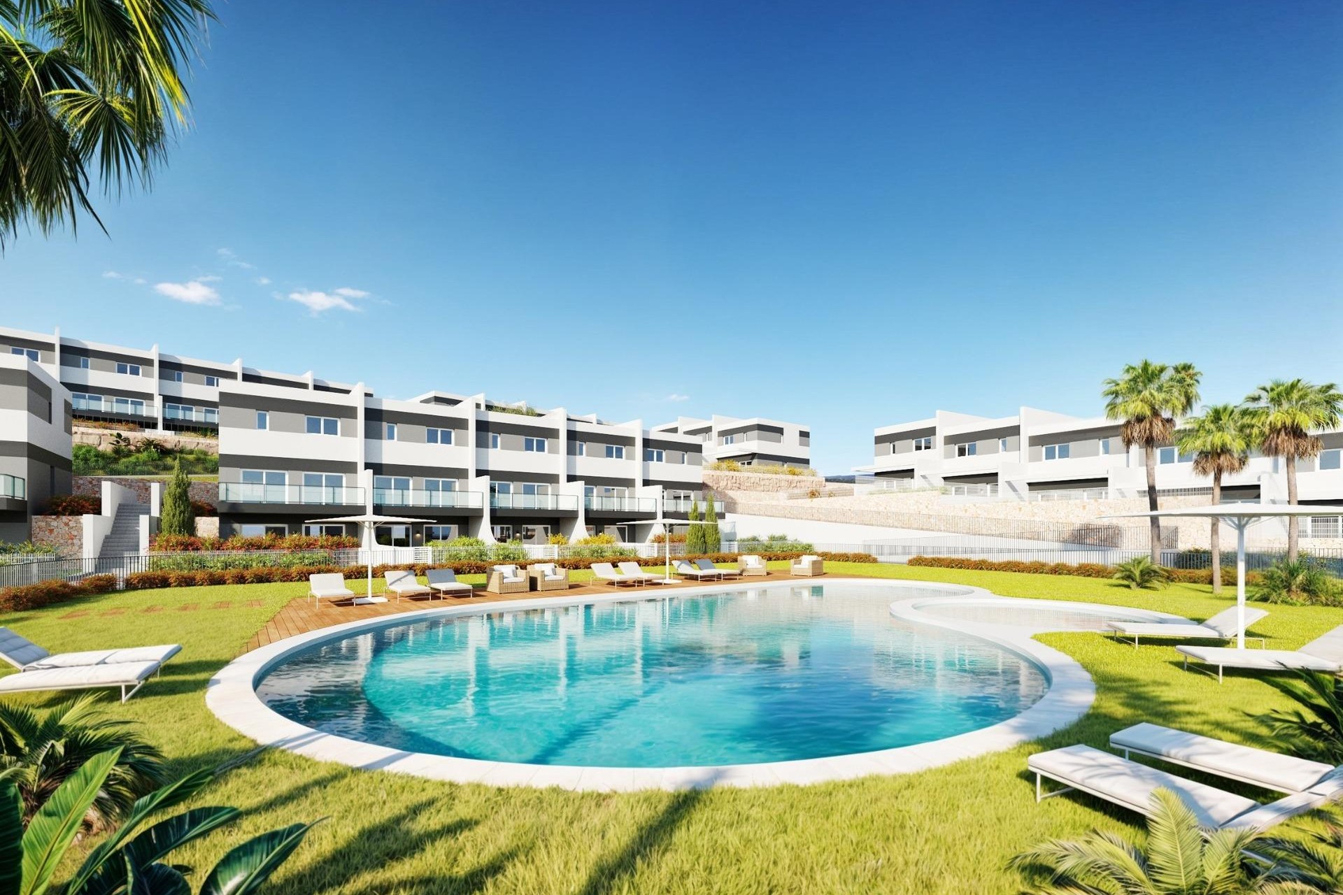 Nieuwbouw - Town House - Finestrat - Balcon de finestrat