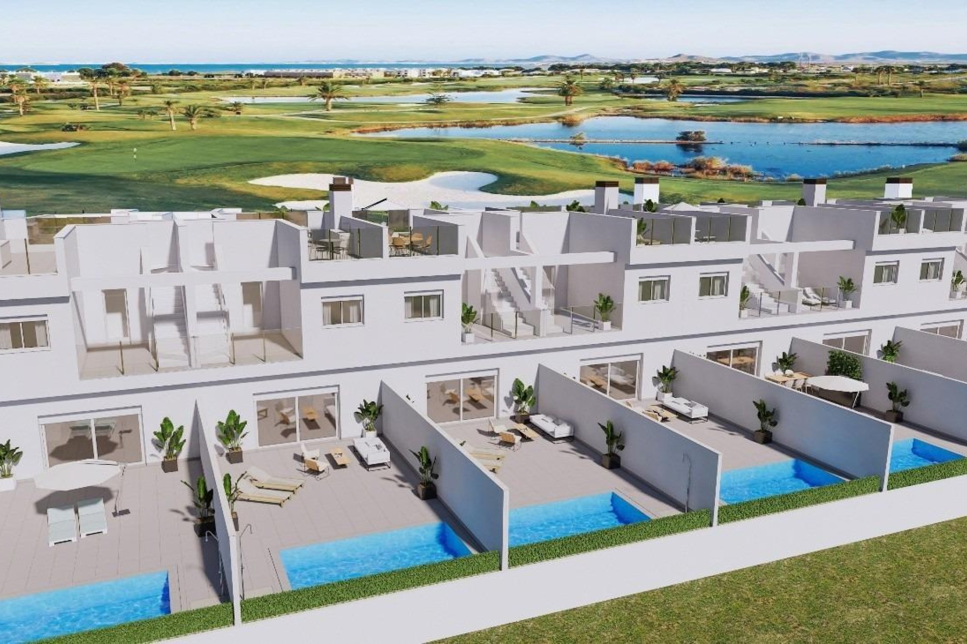 Nieuwbouw - Town House - Los Alcázares - Serena Golf