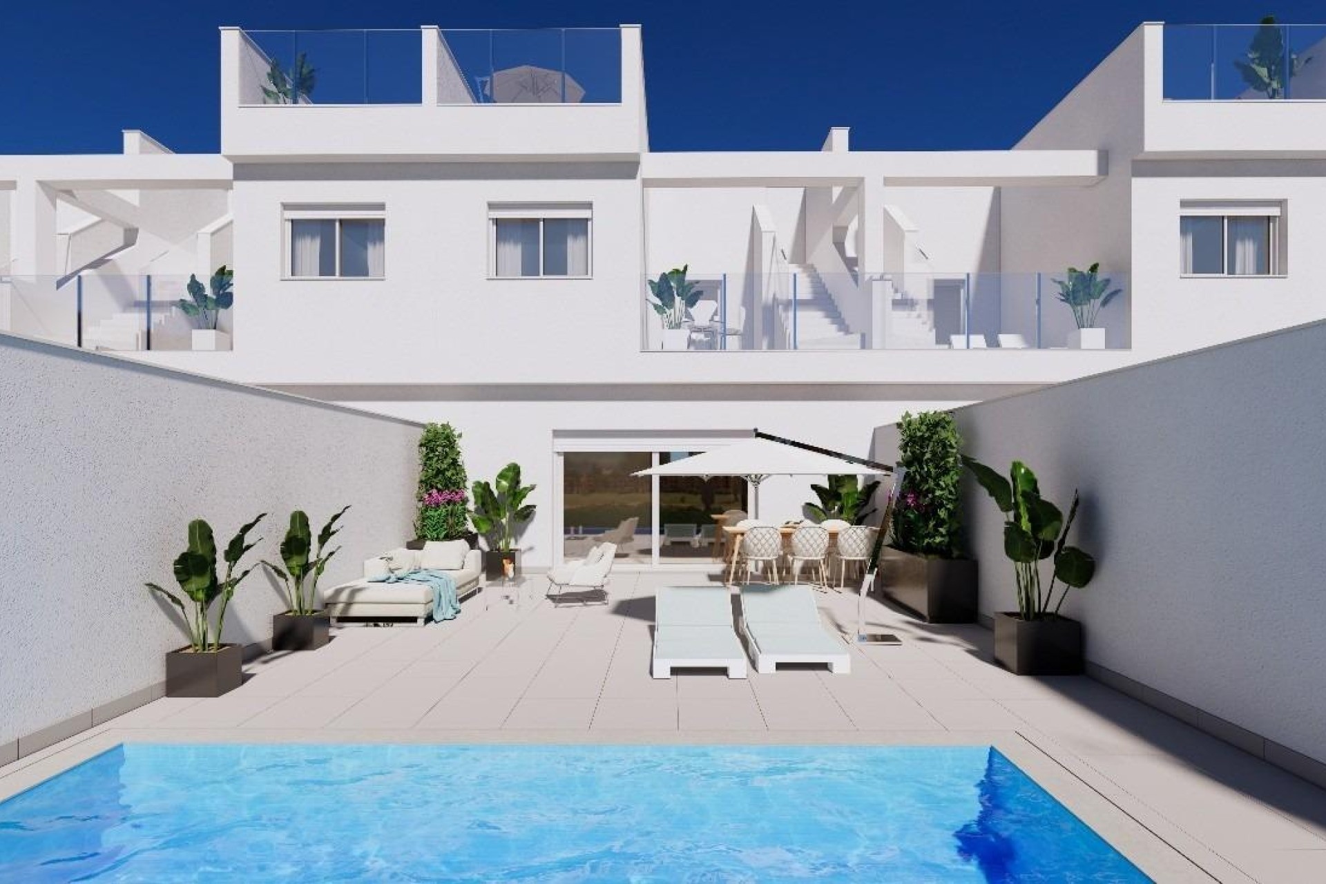 Nieuwbouw - Town House - Los Alcázares - Serena Golf