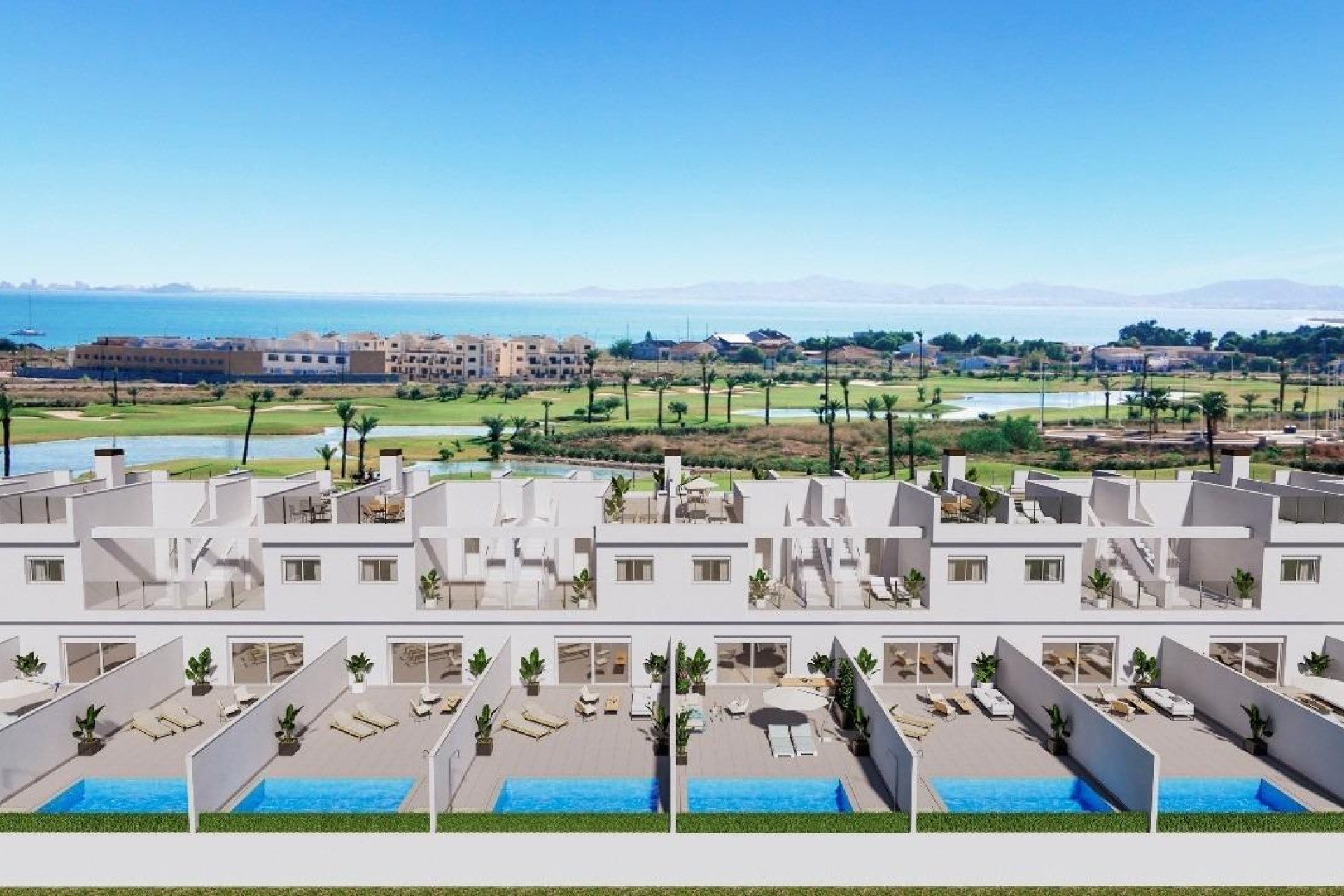 Nieuwbouw - Town House - Los Alcázares - Serena Golf