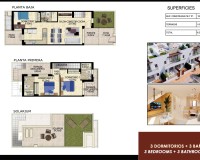 Nieuwbouw - Town House - Orihuela - Vistabella Golf