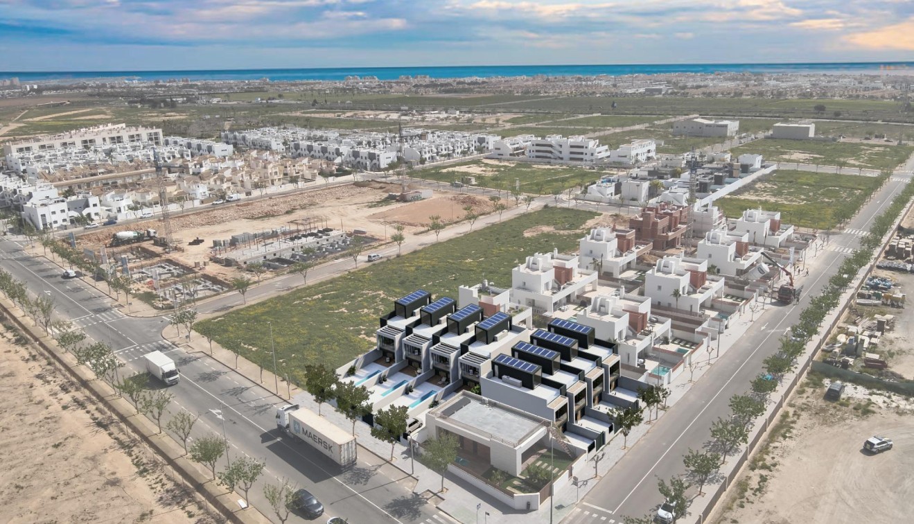 Nieuwbouw - Town House - Pilar de La Horadada - Lo Monte