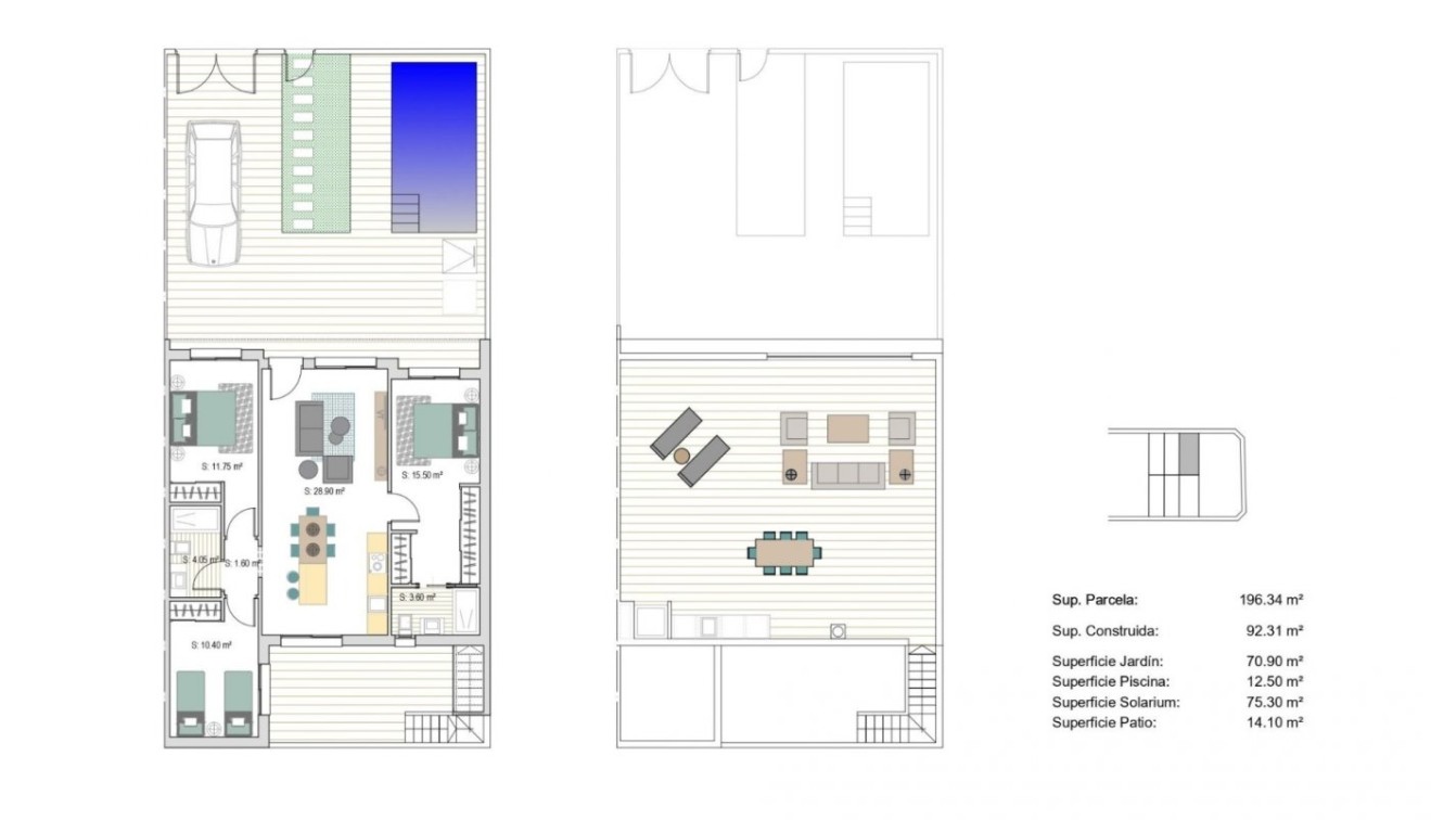 Nieuwbouw - Town House - San Javier - Parque del doce