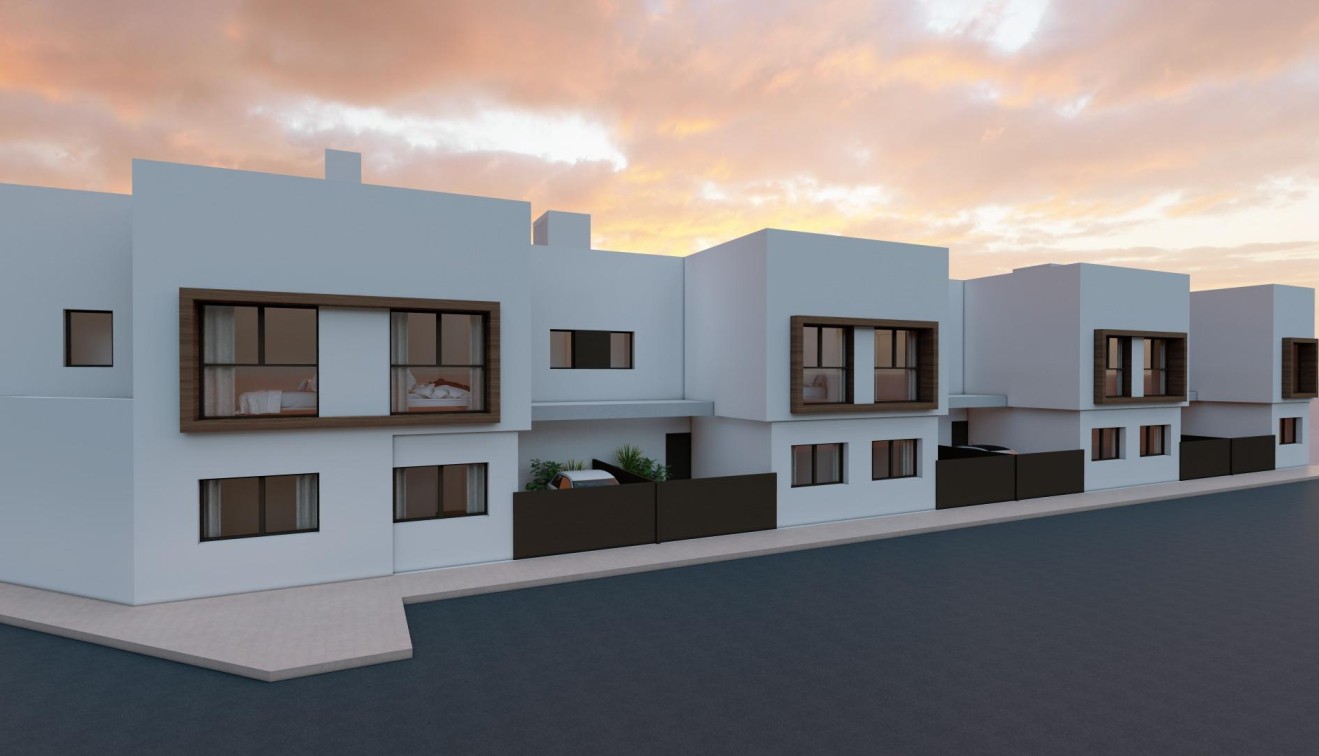 Nieuwbouw - Town House - San Javier - pueblo