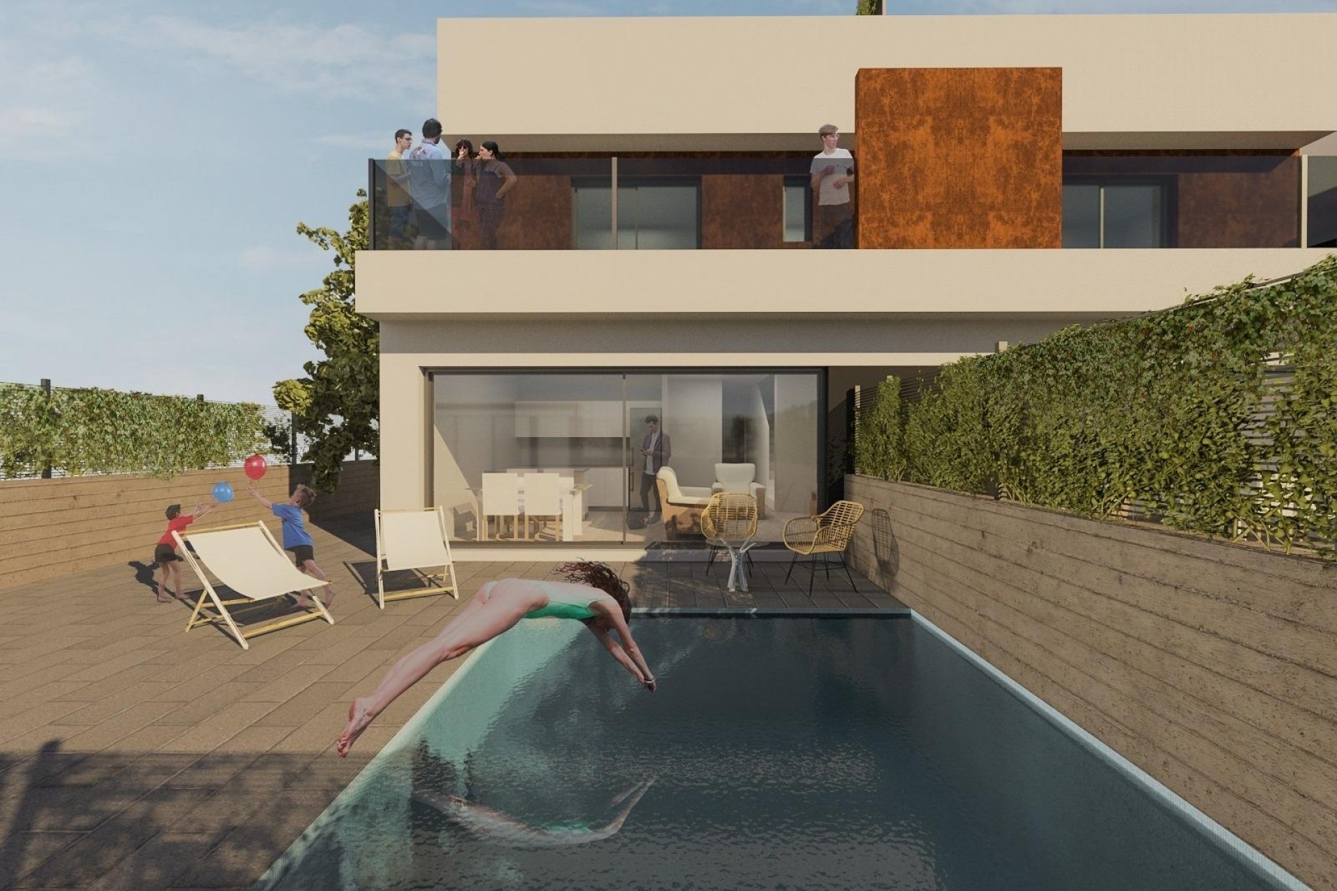 Nieuwbouw - Town House - San Javier - Santiago de la Ribera