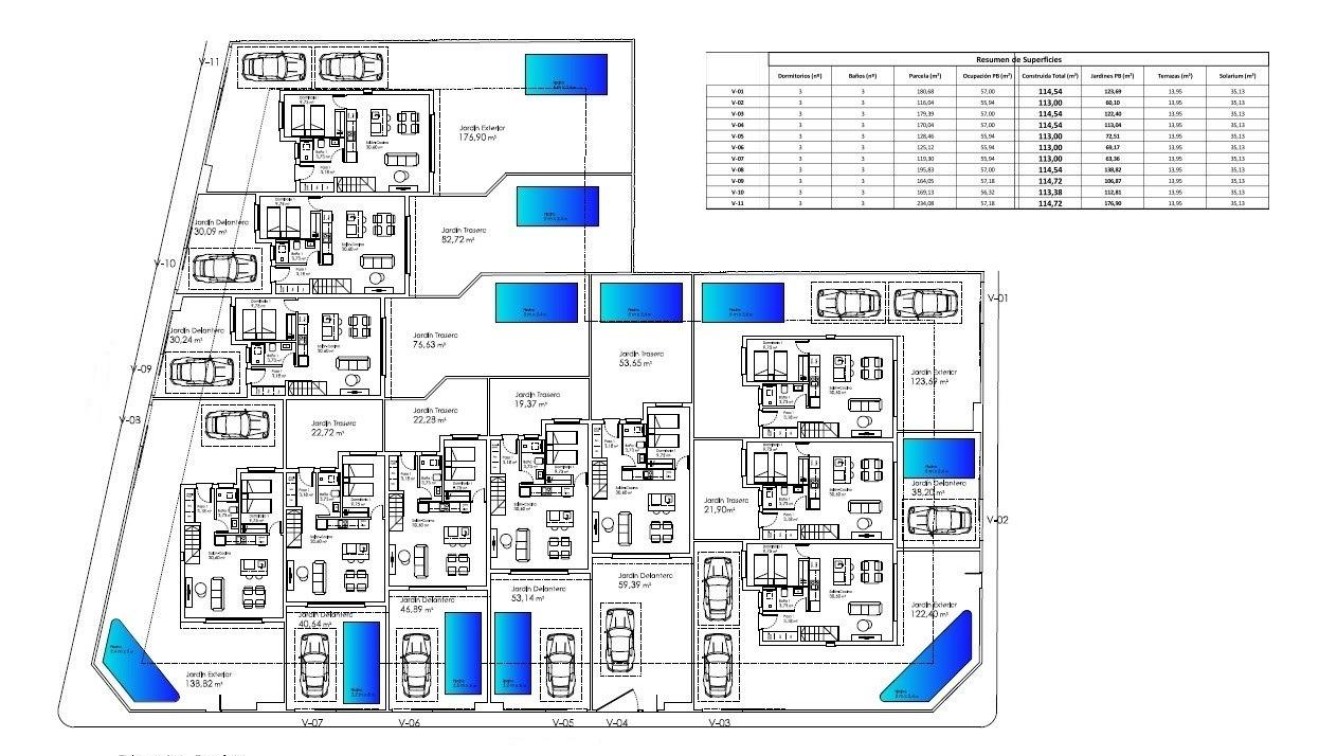 Nieuwbouw - Town House - San Javier - Santiago de la Ribera