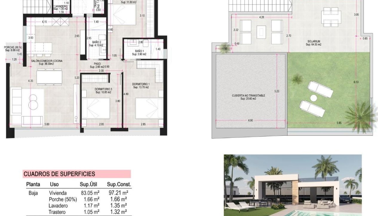 Nieuwbouw - Villa - Alhama de Murcia - Condado De Alhama
