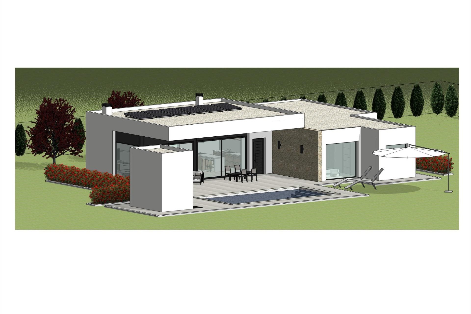 Nieuwbouw - Villa - Aspe - Poligono 19