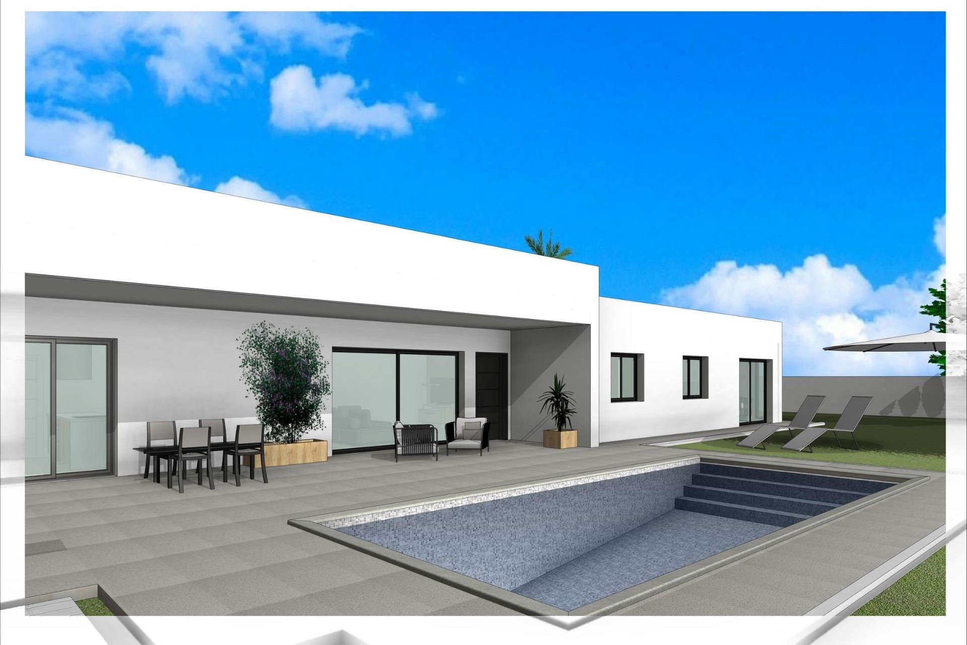 Nieuwbouw - Villa - Aspe - Poligono 19