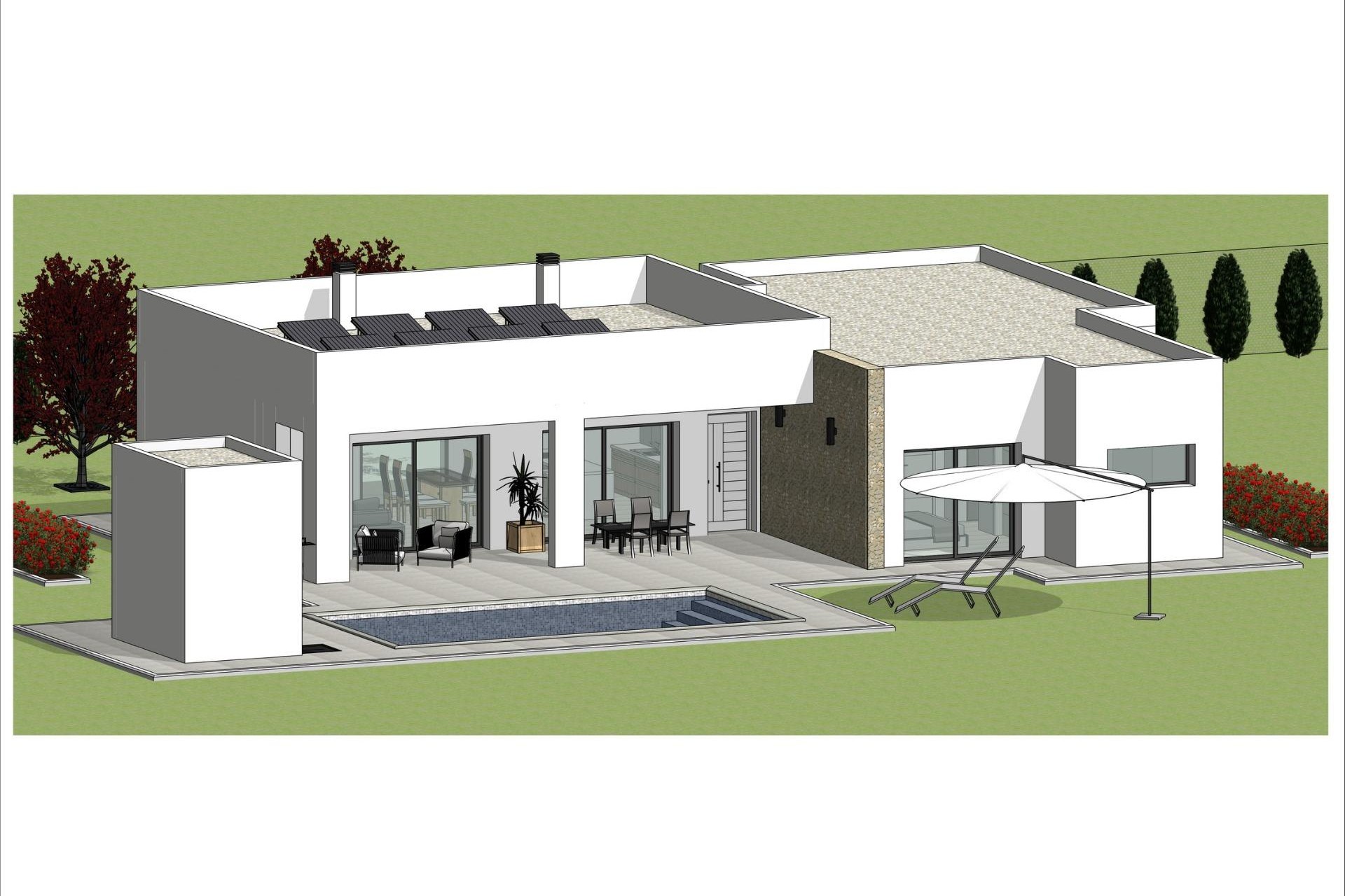 Nieuwbouw - Villa - Aspe - Poligono 19