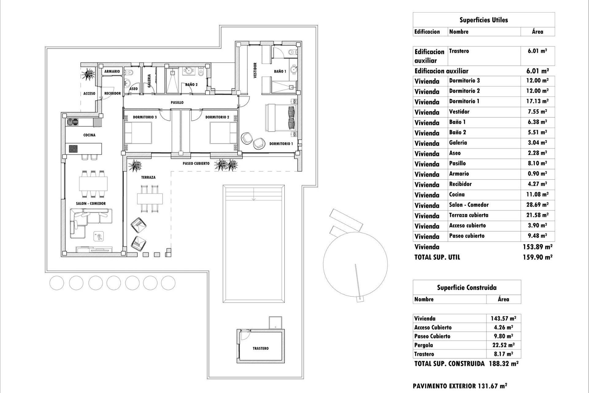 Nieuwbouw - Villa - Aspe - Poligono 19