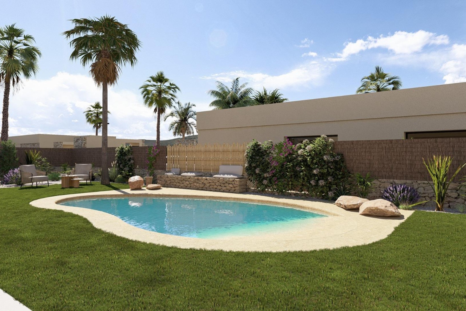 Nieuwbouw - Villa - BAÑOS Y MENDIGO - Altaona Golf