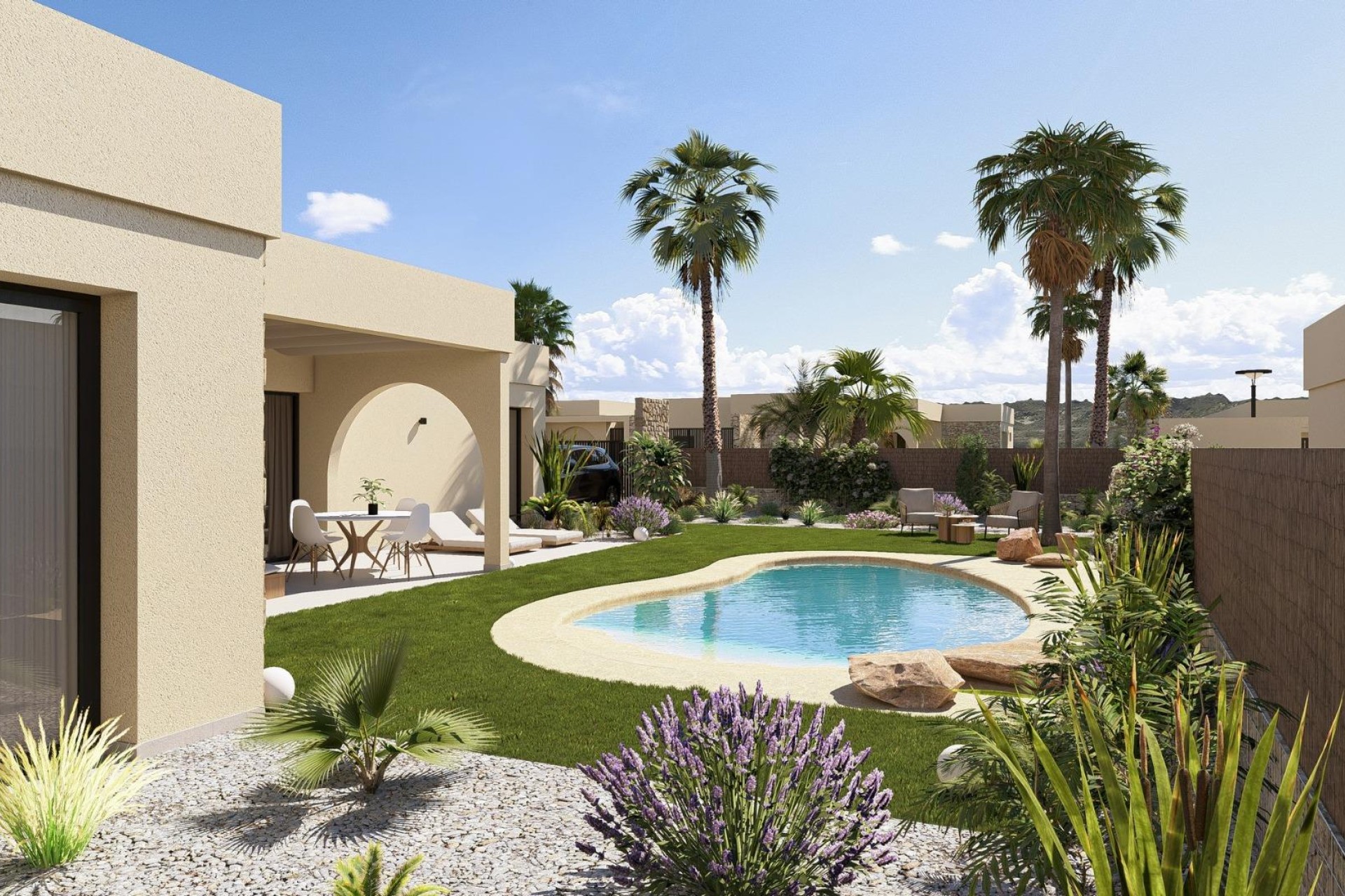 Nieuwbouw - Villa - BAÑOS Y MENDIGO - Altaona Golf