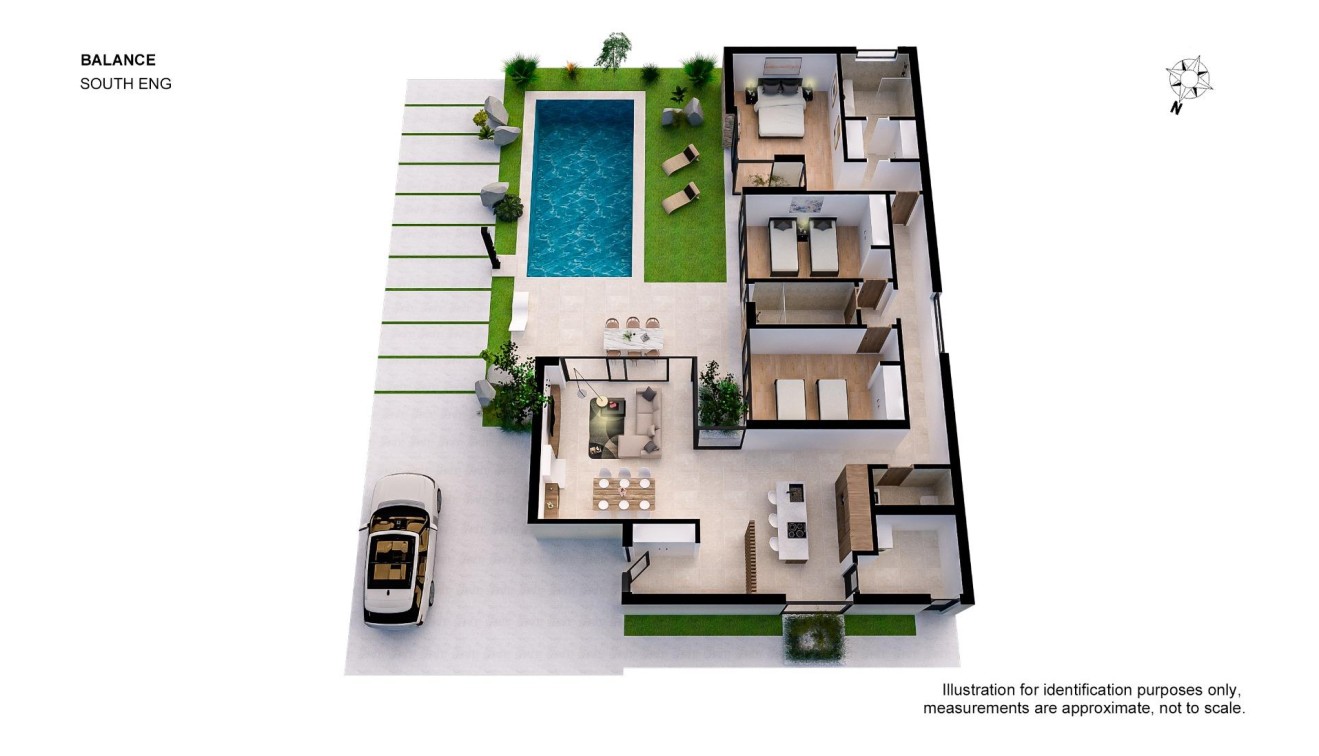 Nieuwbouw - Villa - BAÑOS Y MENDIGO - Altaona Golf