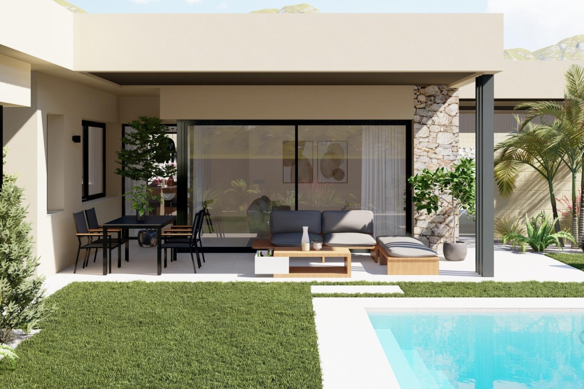 Nieuwbouw - Villa - BAÑOS Y MENDIGO - Altaona Golf