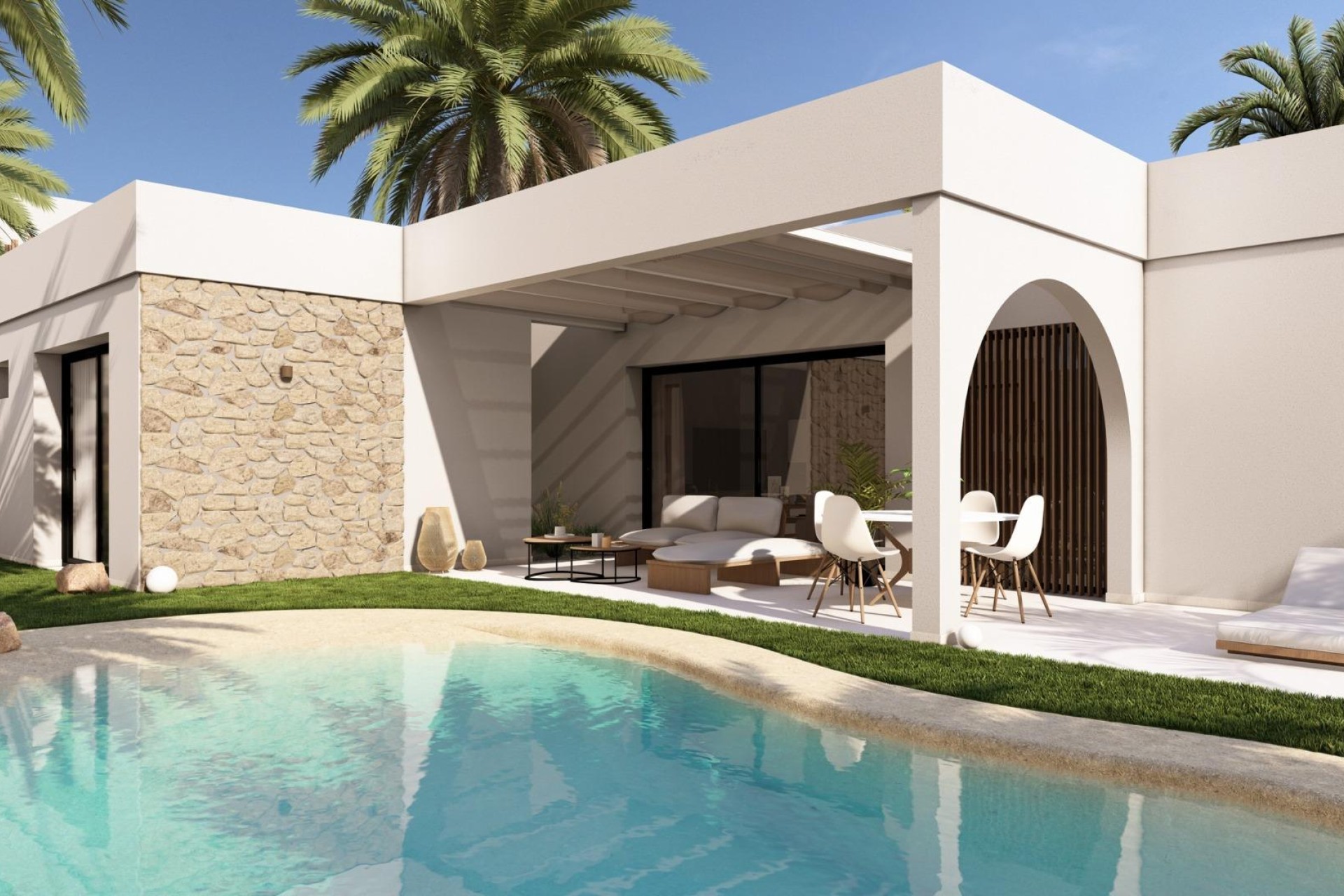 Nieuwbouw - Villa - BAÑOS Y MENDIGO - Altaona Golf