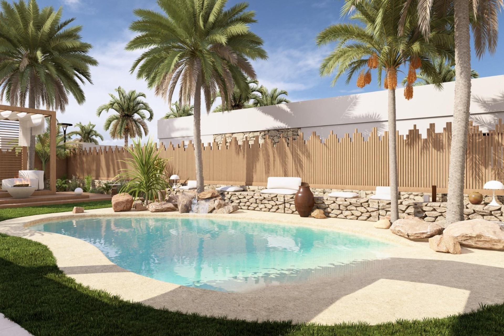 Nieuwbouw - Villa - BAÑOS Y MENDIGO - Altaona Golf