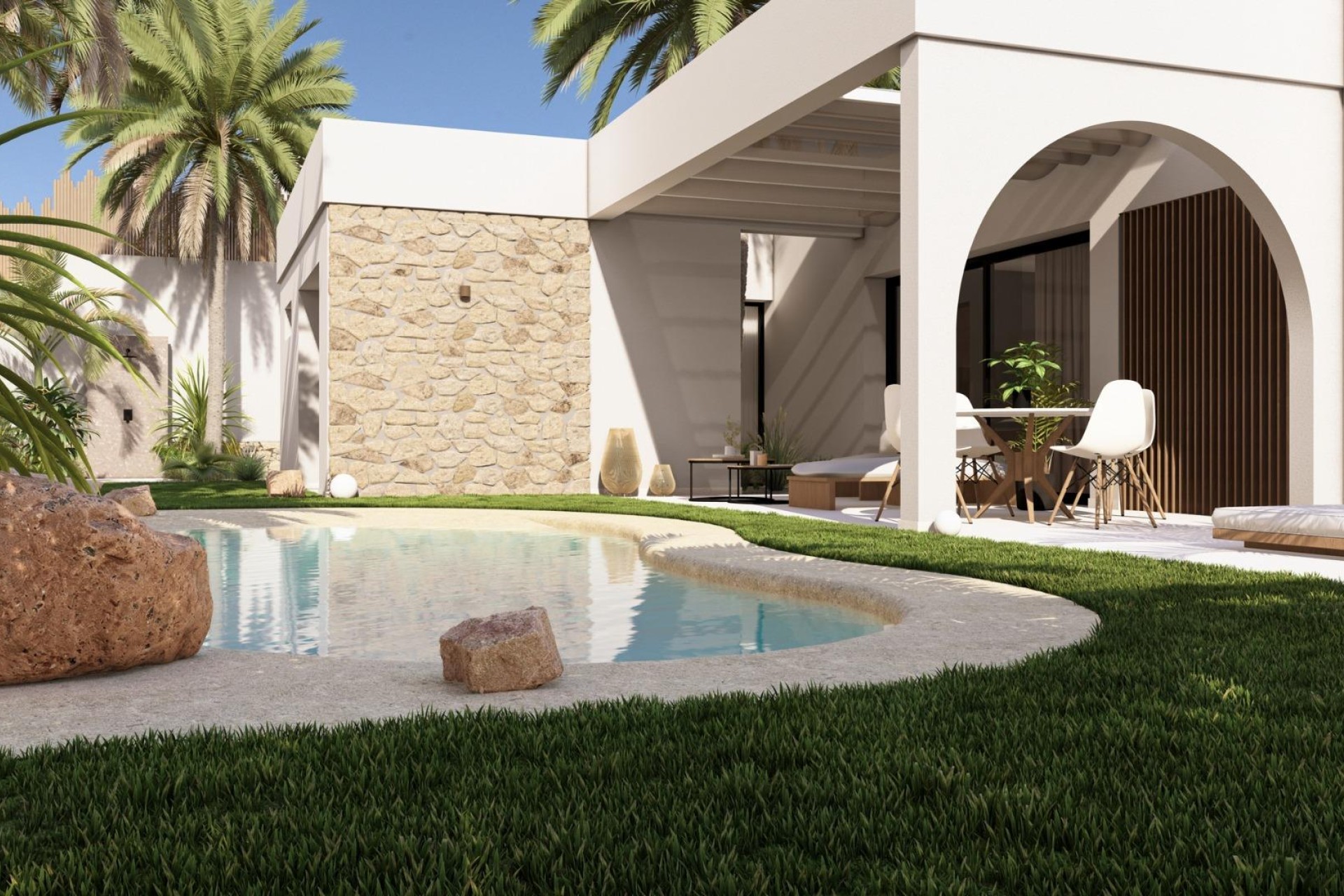 Nieuwbouw - Villa - BAÑOS Y MENDIGO - Altaona Golf