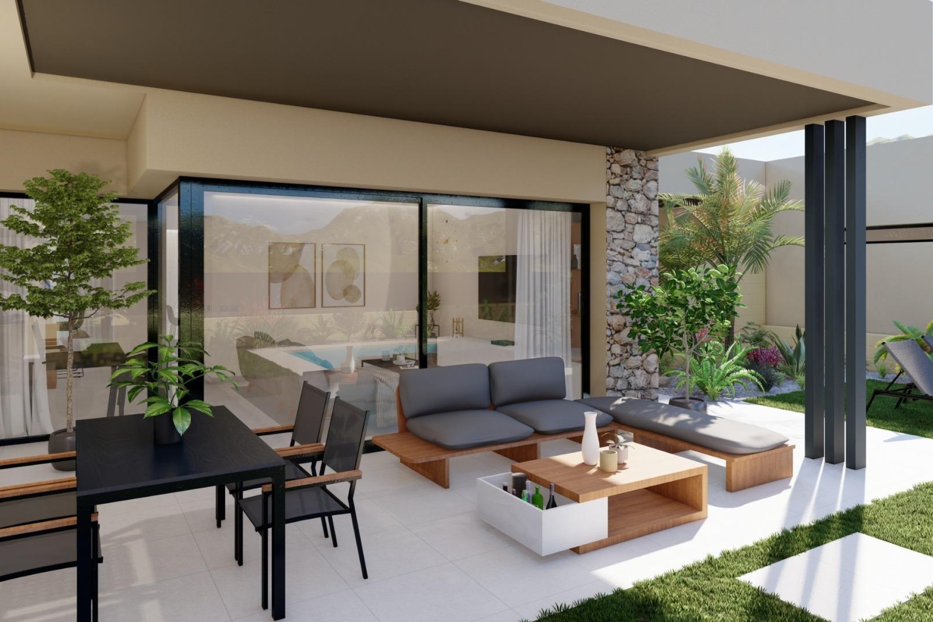 Nieuwbouw - Villa - BAÑOS Y MENDIGO - Altaona Golf