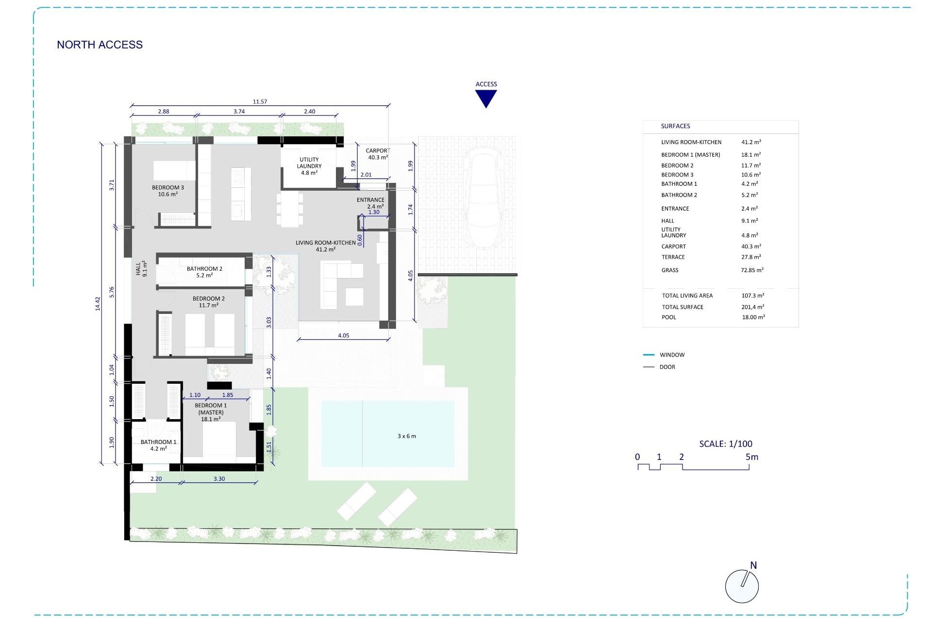 Nieuwbouw - Villa - BAÑOS Y MENDIGO - Altaona Golf