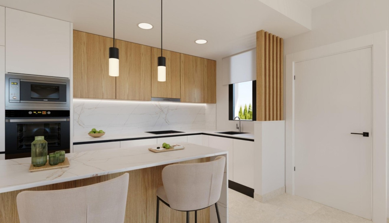 Nieuwbouw - Villa - Fuente Álamo - Hacienda Del Álamo Golf