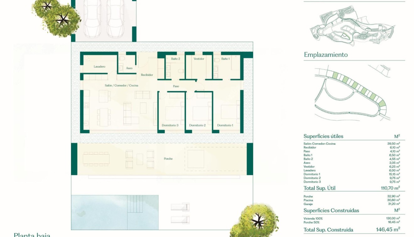 Nieuwbouw - Villa - Fuente Álamo - Hacienda del Alamo