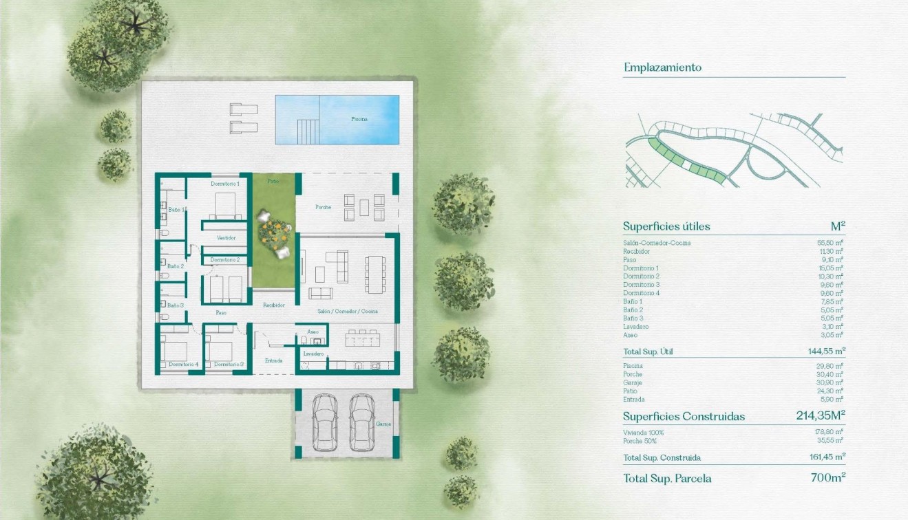 Nieuwbouw - Villa - Fuente Álamo - Hacienda del Alamo