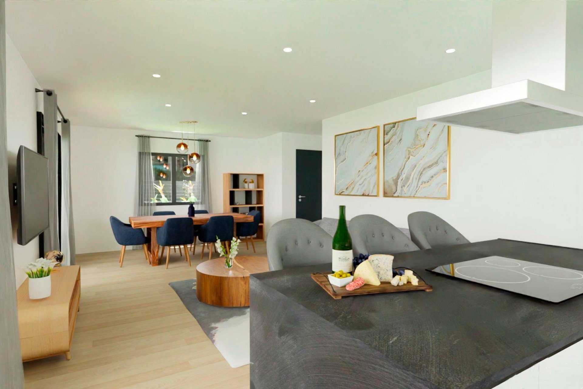 Nieuwbouw - Villa - Hondon de las Nieves - Urbaniz La Montañosa