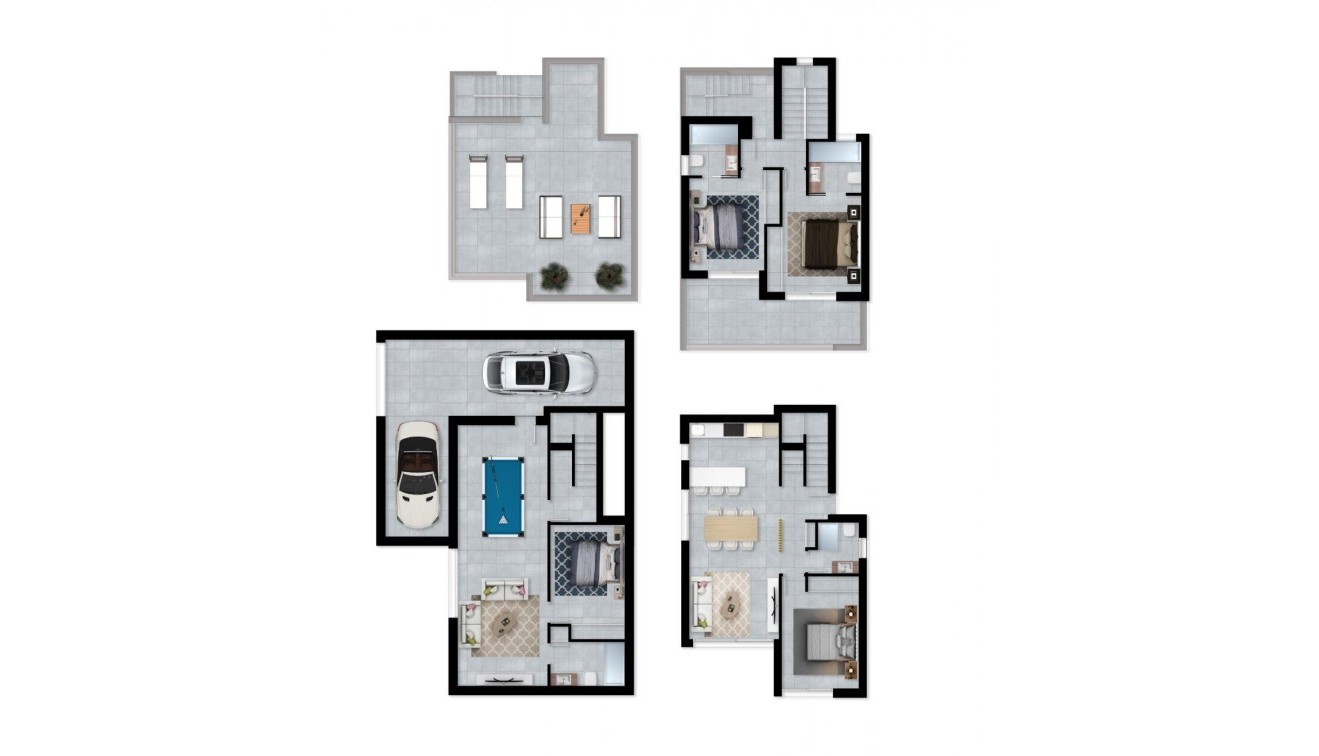 Nieuwbouw - Villa - La Nucia - Urb. Don Mar