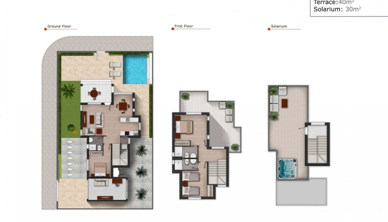Nieuwbouw - Villa - Los Alcázares - Playa del Espejo