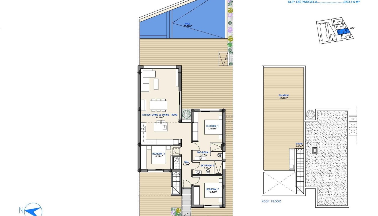 Nieuwbouw - Villa - Los Alcázares - Serena Golf